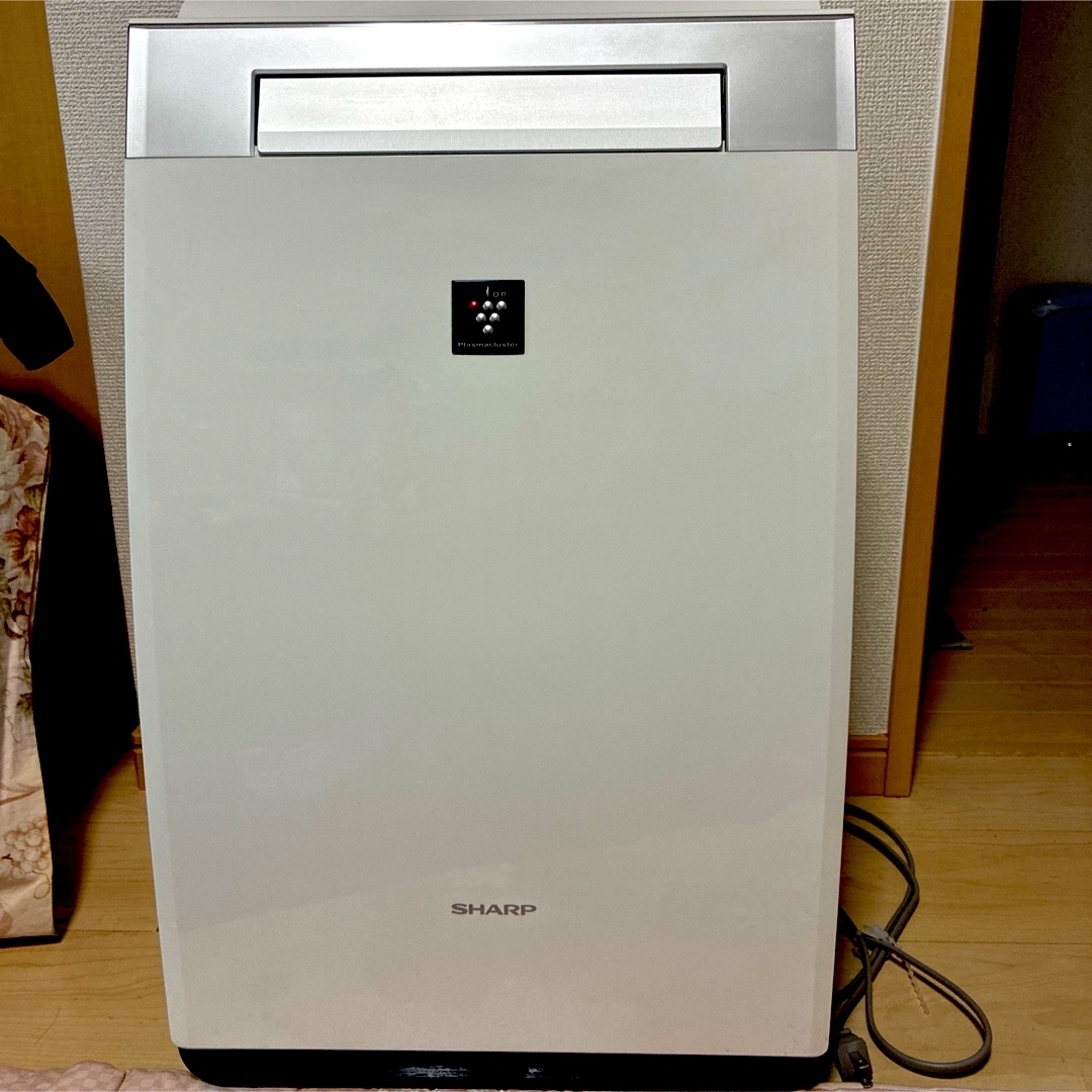 SHARP - 【美品 加湿器未使用】2019年式 シャープ KI-HX75-W 加湿空気