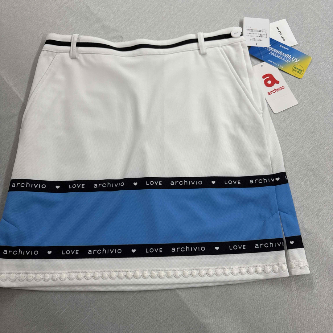 archivio - 38 ARCHIVIO ブルー 吸汗速乾 UVカット パイピングの通販