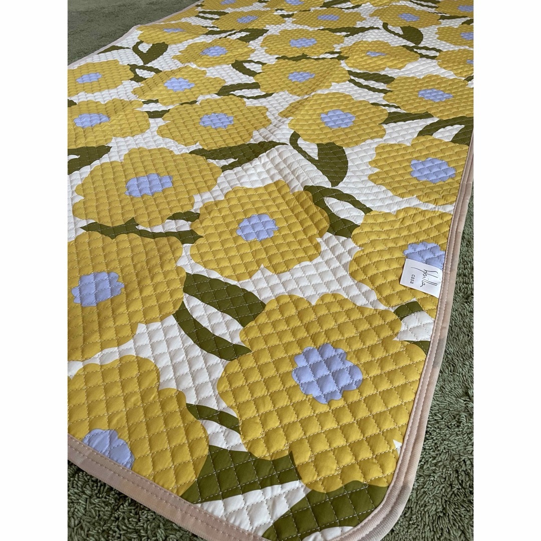 2枚セット【シビラ】ポコポコ敷パッド 100×205 カラダス レッド