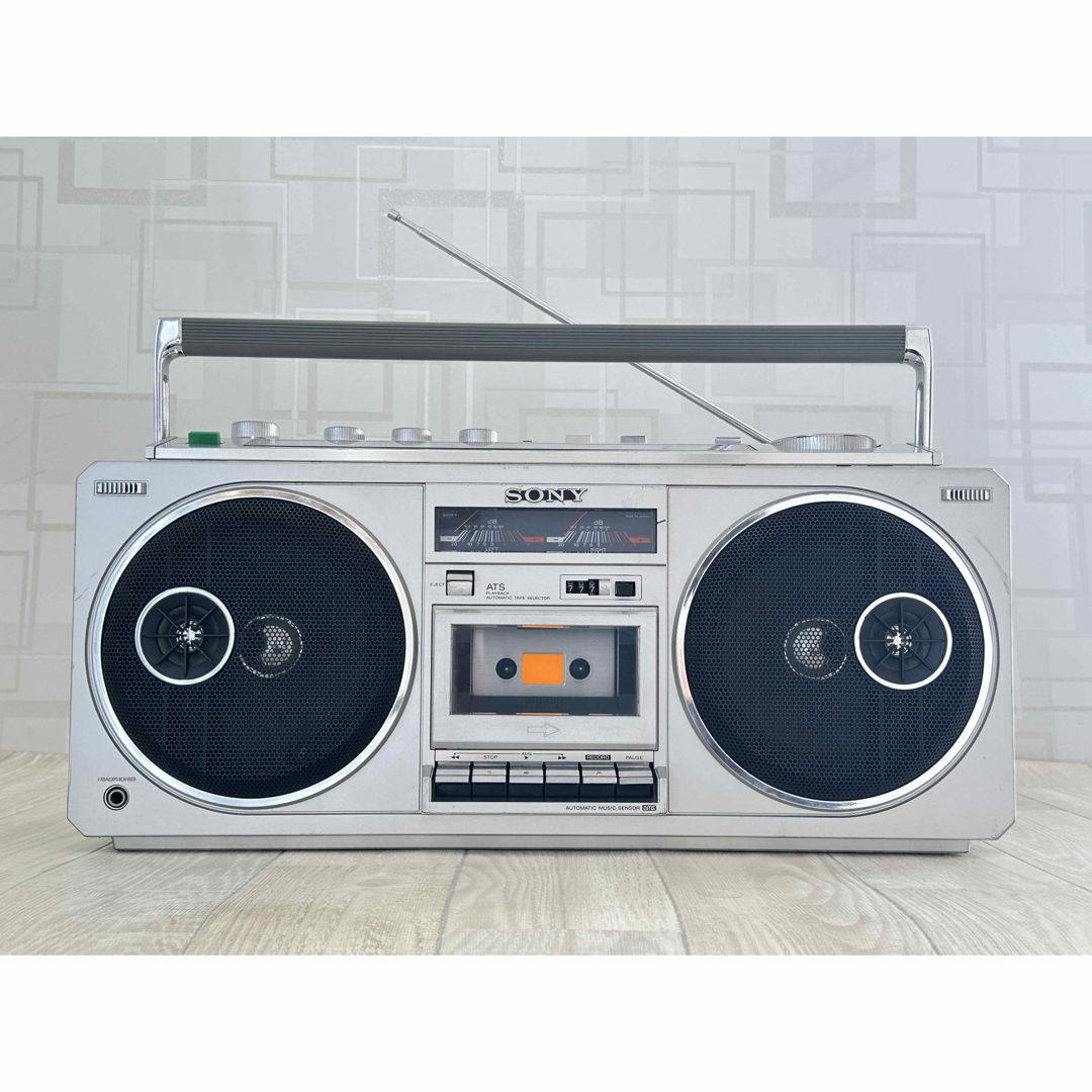 SONY - 【レトロ・動作品】SONY ソニー ラジカセCFS-66 FM/AM ラジオの