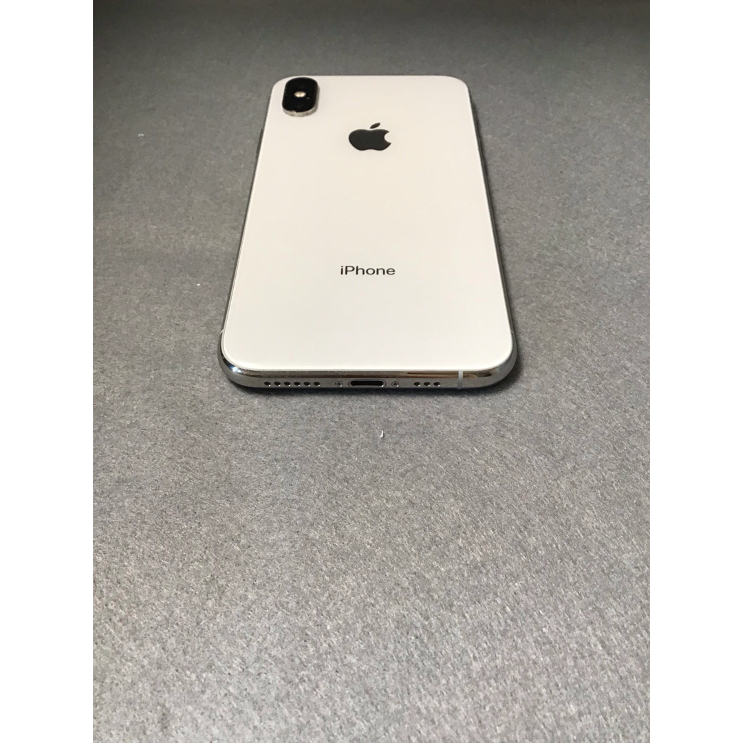 iPhone - 美品 国内版 SIMフリー iPhoneXs 64GB シルバー色の通販 by