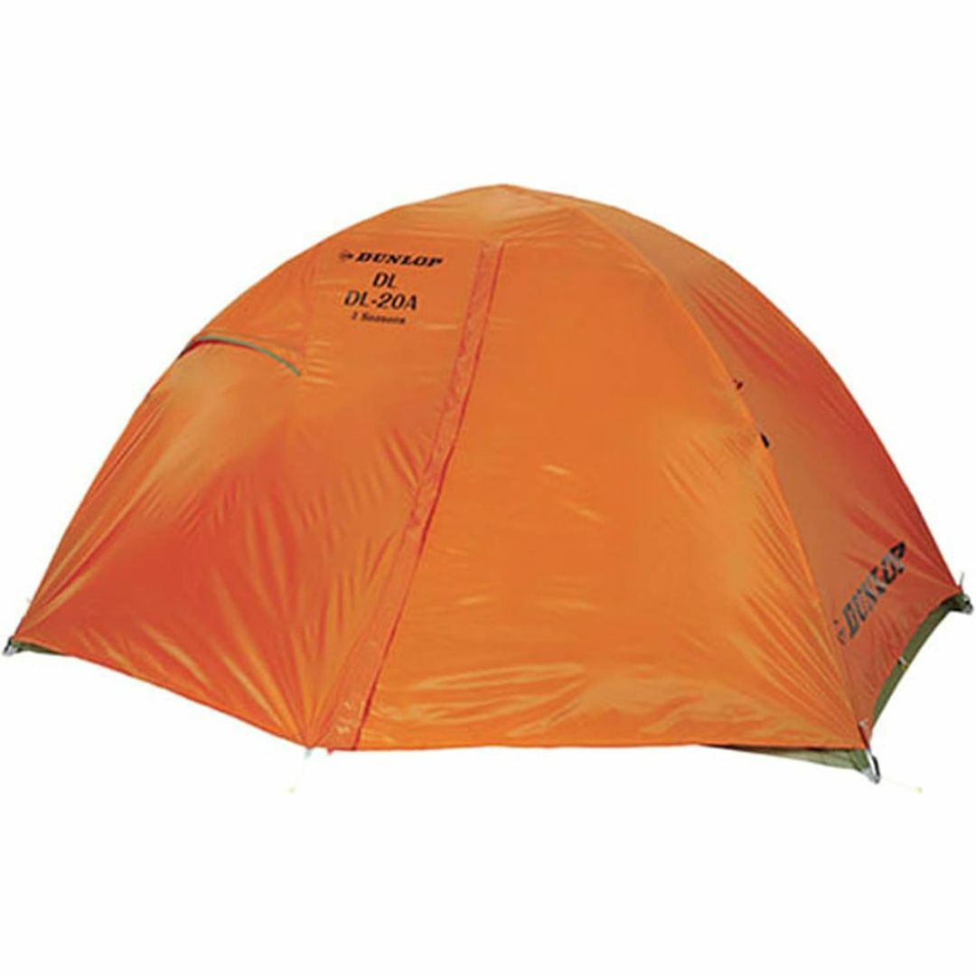 DUNLOP - ダンロップ 山岳テント DL20A オレンジ 2人用 新品未使用の