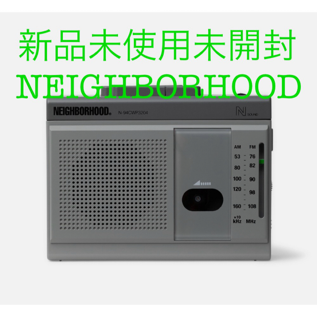 NEIGHBORHOOD - NEIGHBORHOOD MINI BOOMBOX ラジオ カセットの通販 by