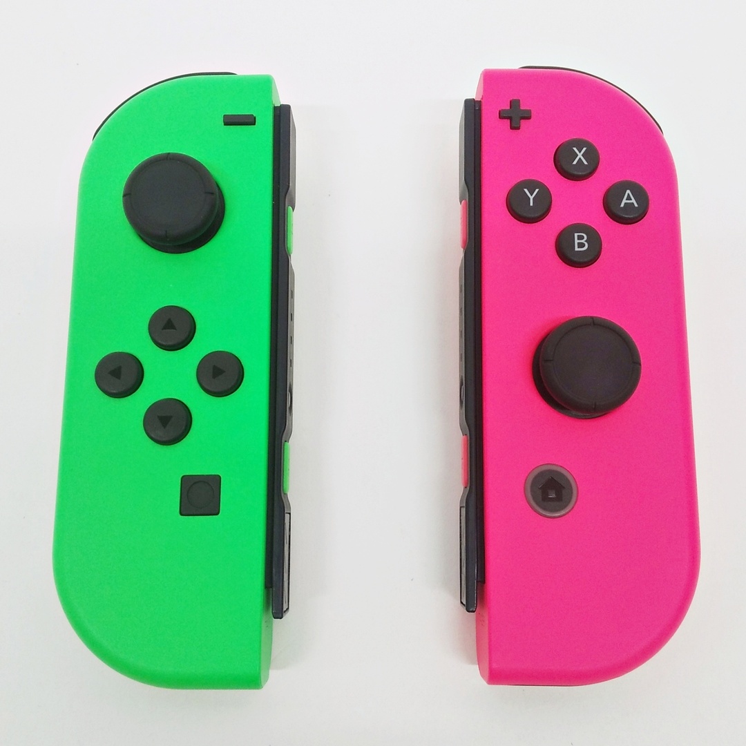 Nintendo Switch - Nintendo Switch ジョイコン ネオングリーン ピンク