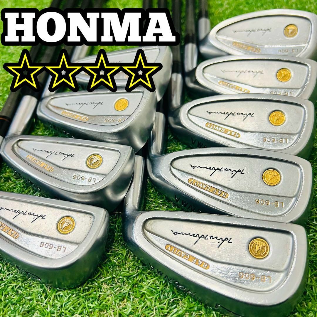 本間ゴルフ - HONMA ホンマ 金モグラ LB606 4星 4S アイアンセット