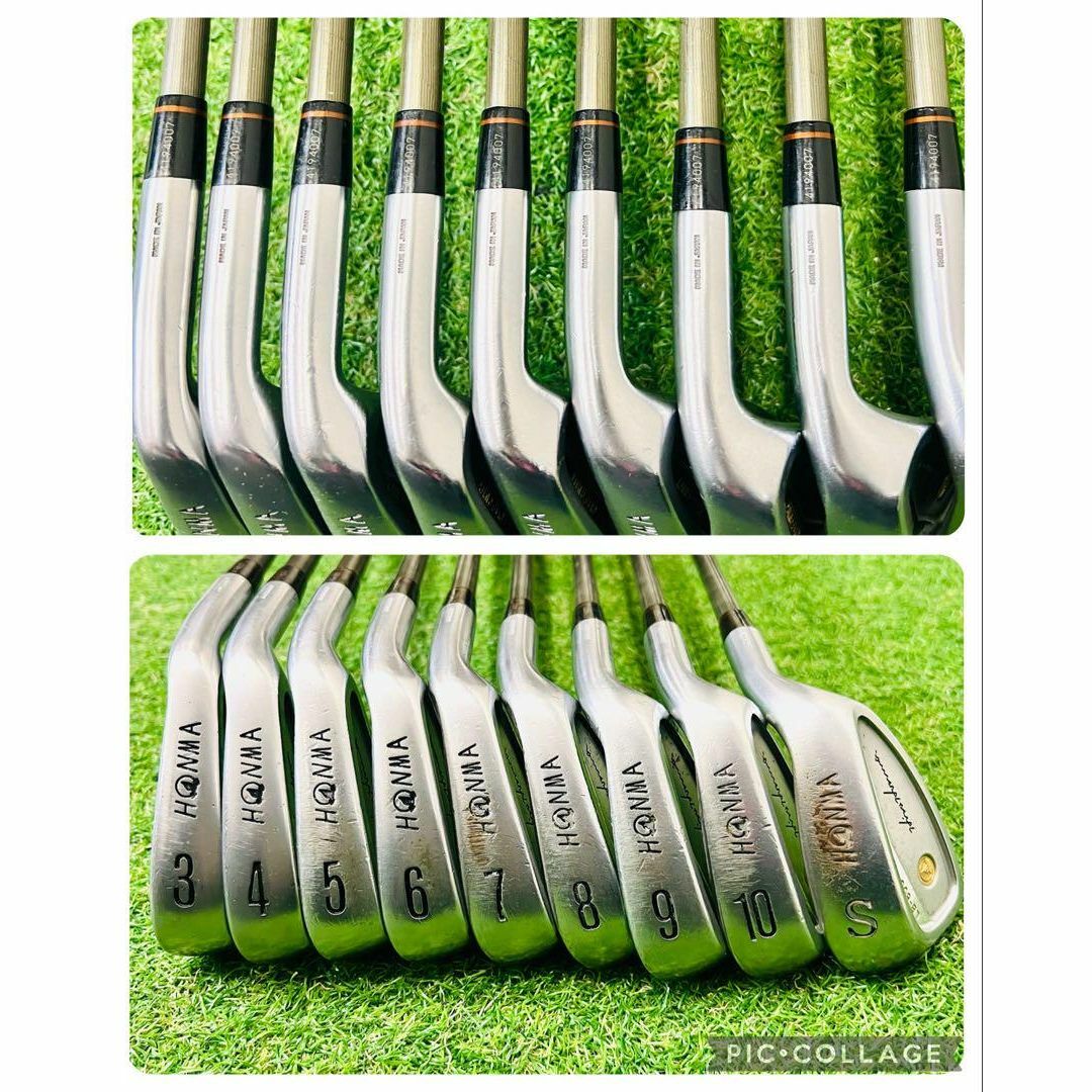 本間ゴルフ - HONMA ホンマ 金モグラ LB606 4星 4S アイアンセット