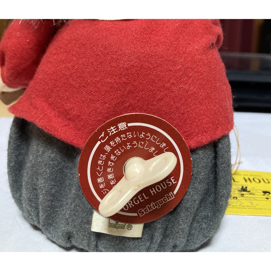 Sekiguchi - 【タグ付き】 セキグチ オルゴール 首振り人形 バイオリン