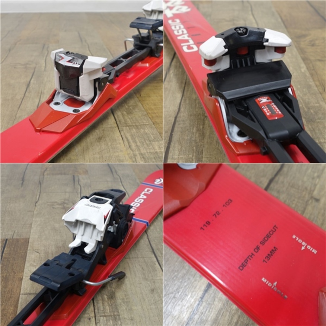 ケーツー K2 CLASSIC 163cm ビンディング hagan Z01 山スキー バック