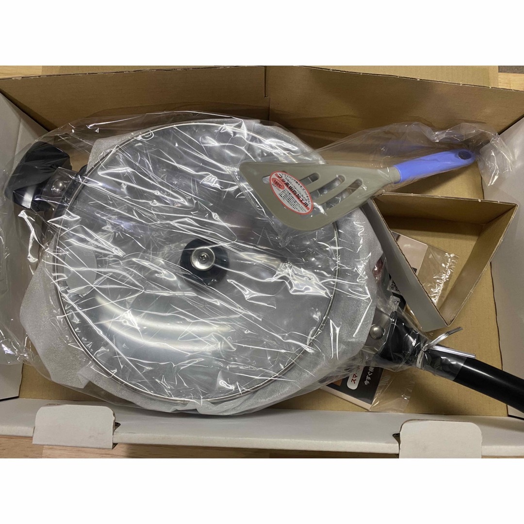 新品未使用】ヨシノクラフトDF-24 フライパン24cm 傷つかないターナー