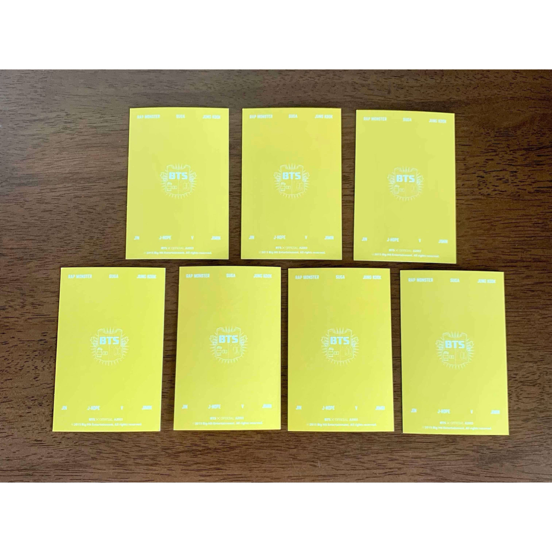 BTS 公式グローバルファンクラブ アーミー2期特典キット トレカ17枚