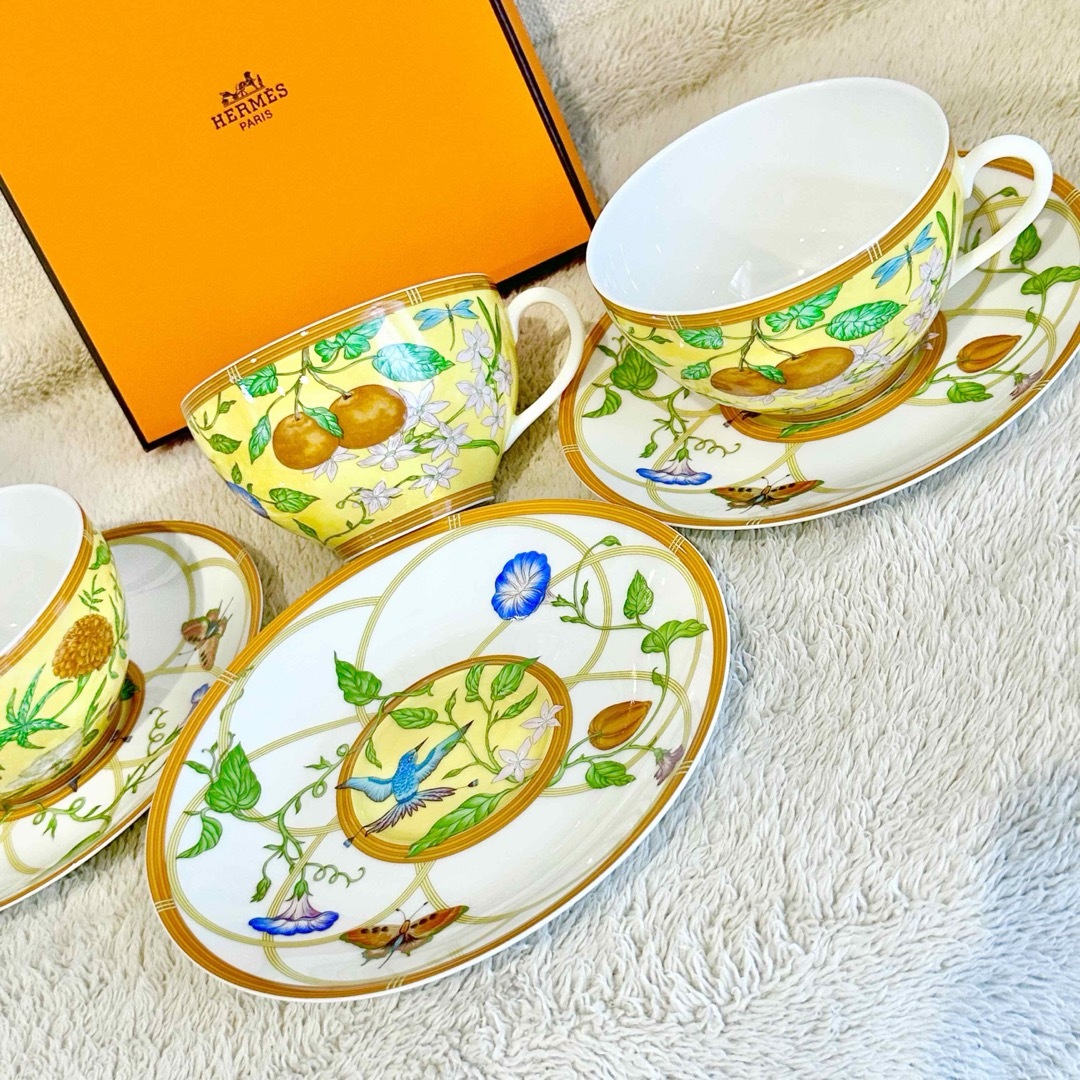 HERMES - 新品レアHERMES エルメス カップ＆ソーサーシエスタ廃盤品