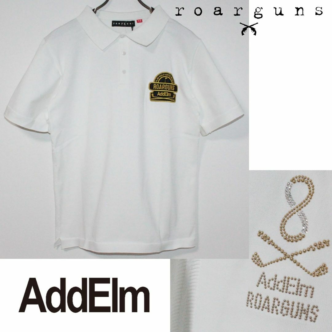 roarguns - 新品 ロアーガンズ AddElm ロゴスタッズワッペン ニット