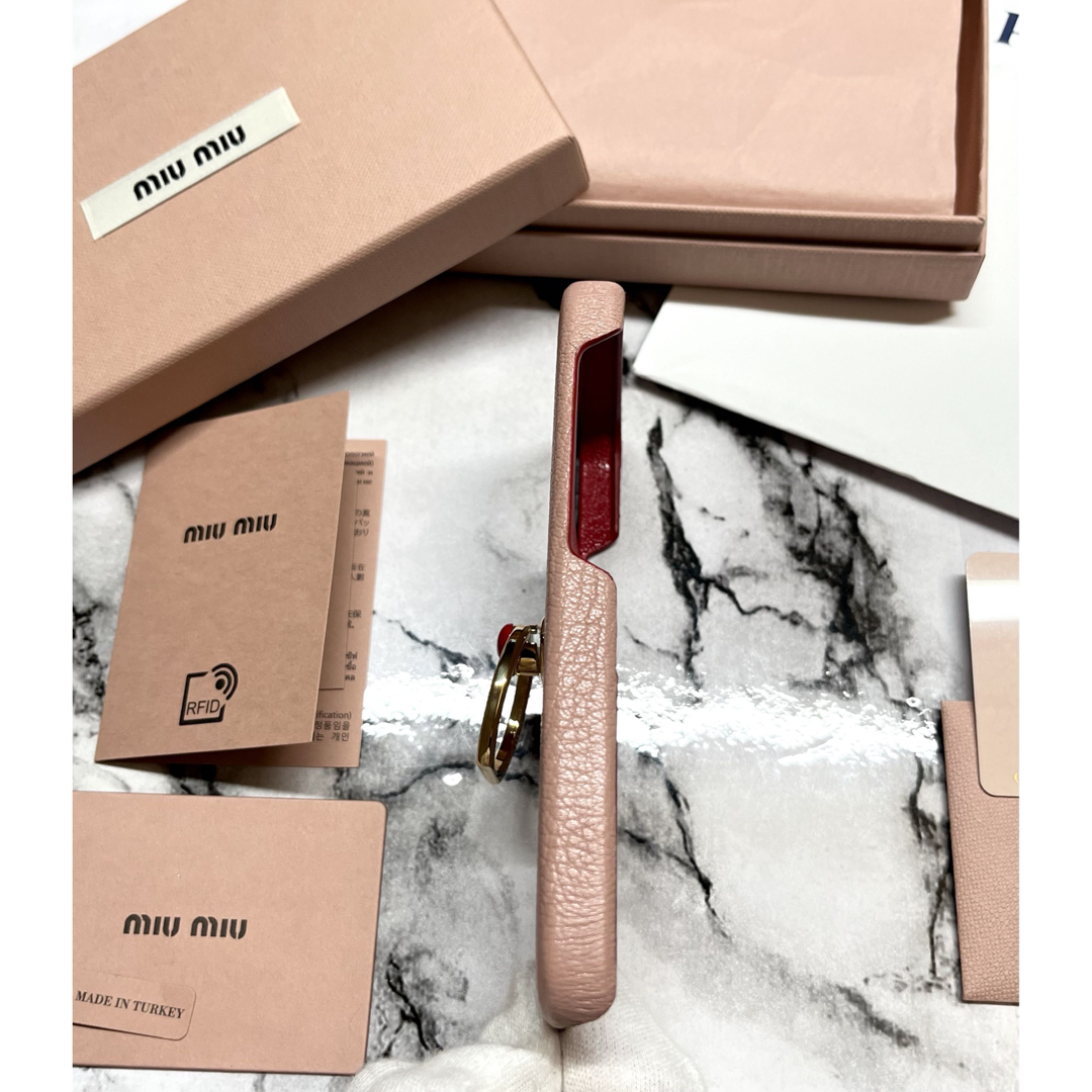 MIU MIU - 【新品未使用】miumiu iPhone12 mini ケース スマホケース 1