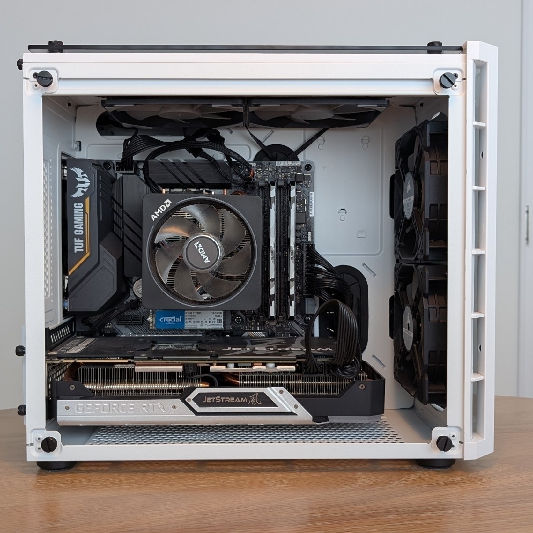 ゲーミングPC Ryzen7 3700X/RTX2070SUPER/メモリ32Gの通販 by