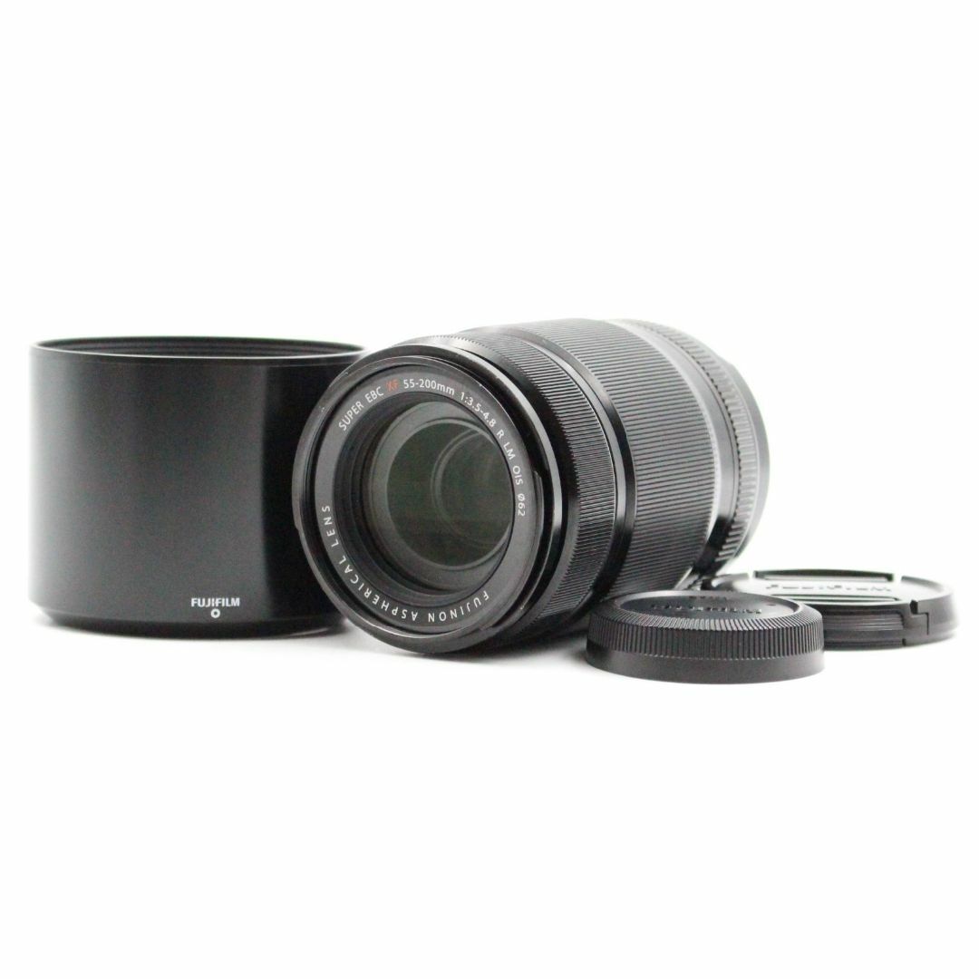 富士フイルム - □極上品□ FUJIFILM XF 55-200mm 望遠レンズの通販 by