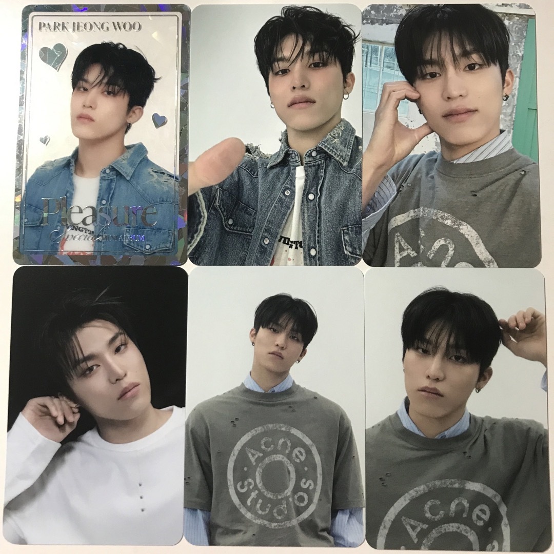 TREASURE トレカ6枚 ジョンウの通販 by よう｜ラクマ