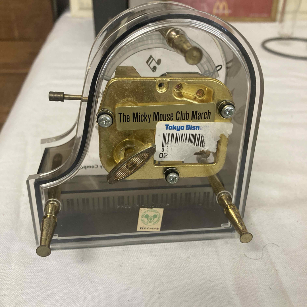 Disney - Vintage ディズニーランド ピアノ型 オルゴール レトロの通販