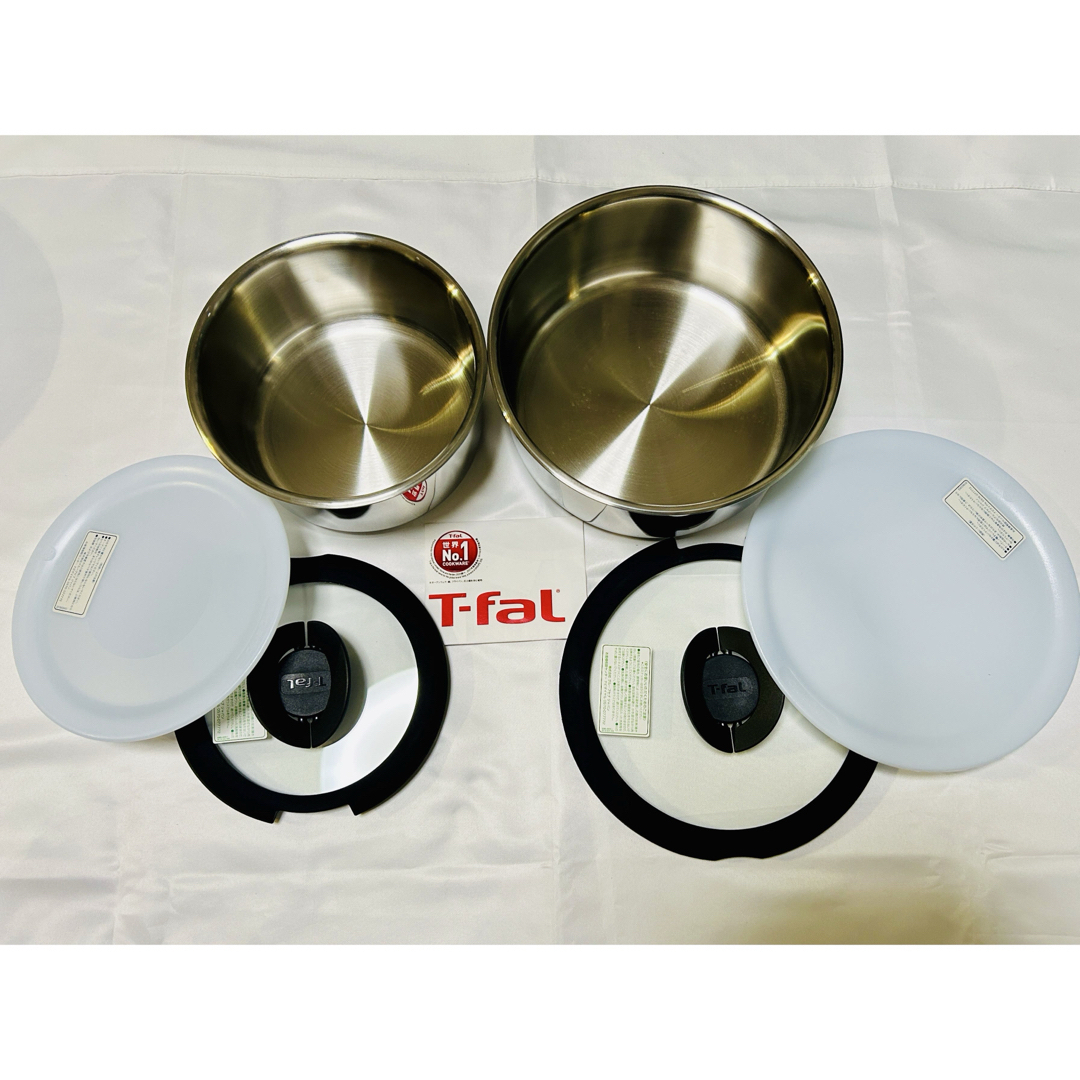 ティファール T-fal ソースパン鍋 18cm 20cm 16cm 6点セット 【公式通販】