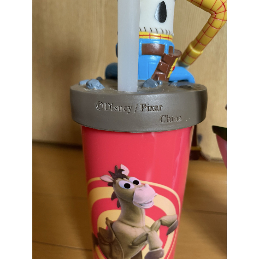 トイ・ストーリー - トイストーリー ウッディ バズ ストロー付き