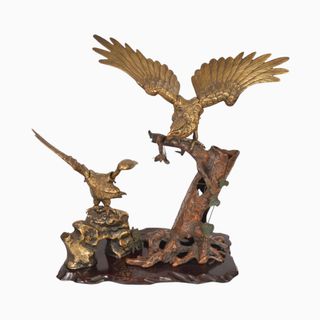 金属製・鷲・鷹・鳶・置物の通販 by TY's shop｜ラクマ