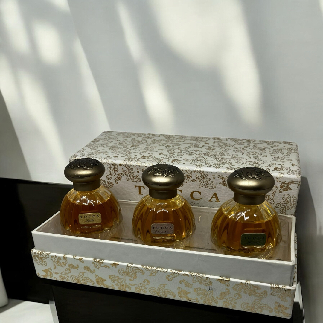 未使用品】【訳あり】TOCCA 香水 3個セット オードパルファム 15ml