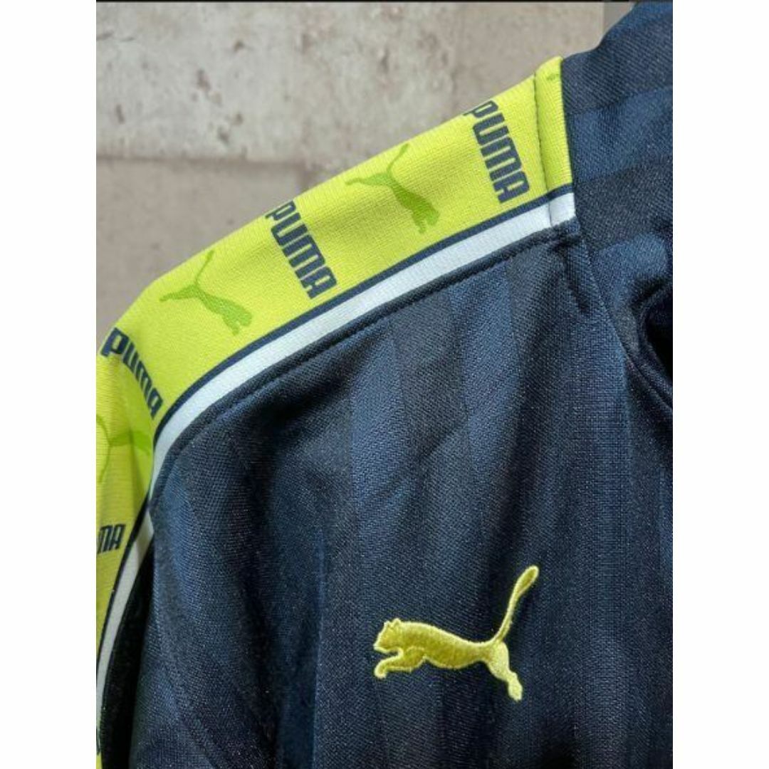 PUMA - 美品 プーマ ジャージ 上下セットアップ 紺/黄緑 SS プージャー