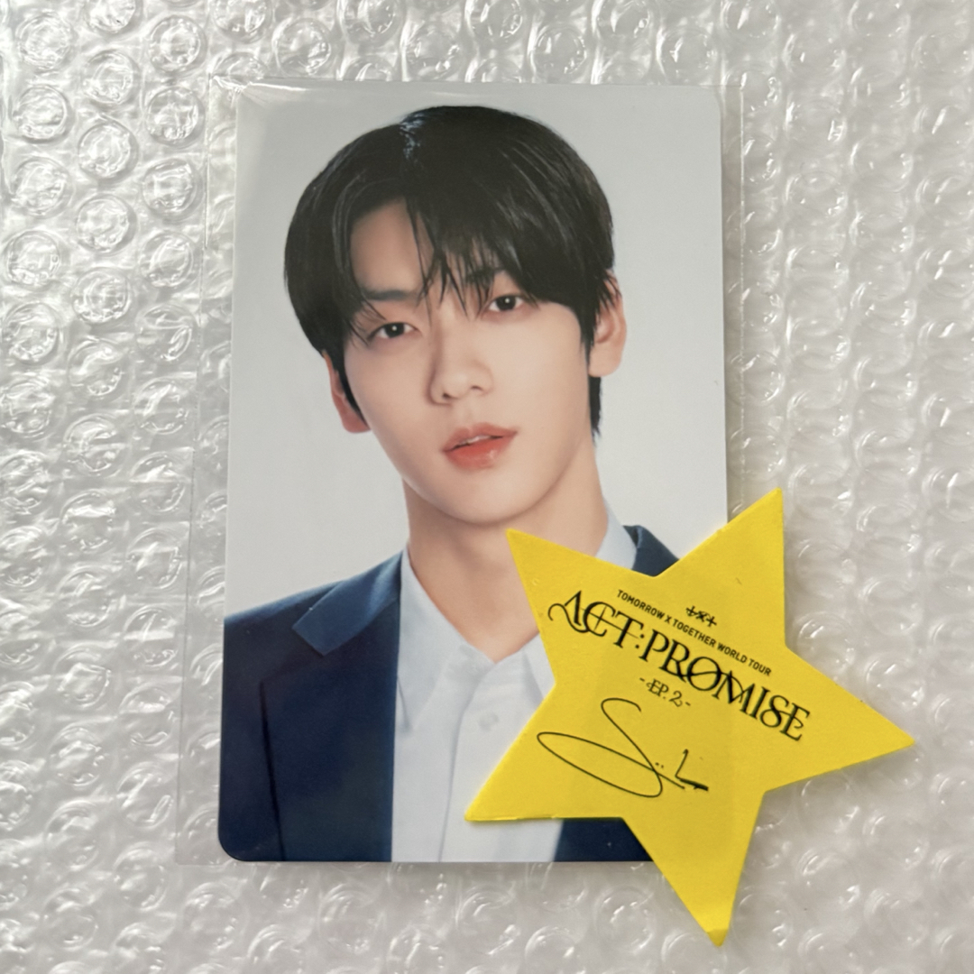 TOMORROW X TOGETHER - TXT プレミアムシート アプグレ特典 トレカ