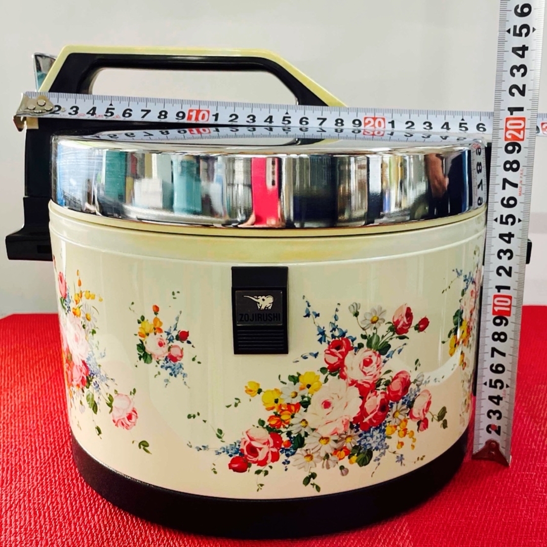 象印 - お値下げ中＊保温ジャー、象印、未使用、昭和、おひつ、レトロ