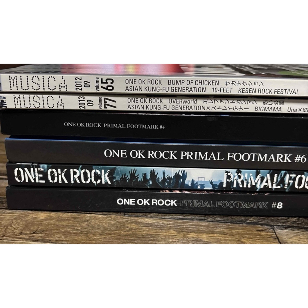 ONE OK ROCK - ONE OK ROCKプライマルフットマーク#4、#6~#8 &MUSICAの