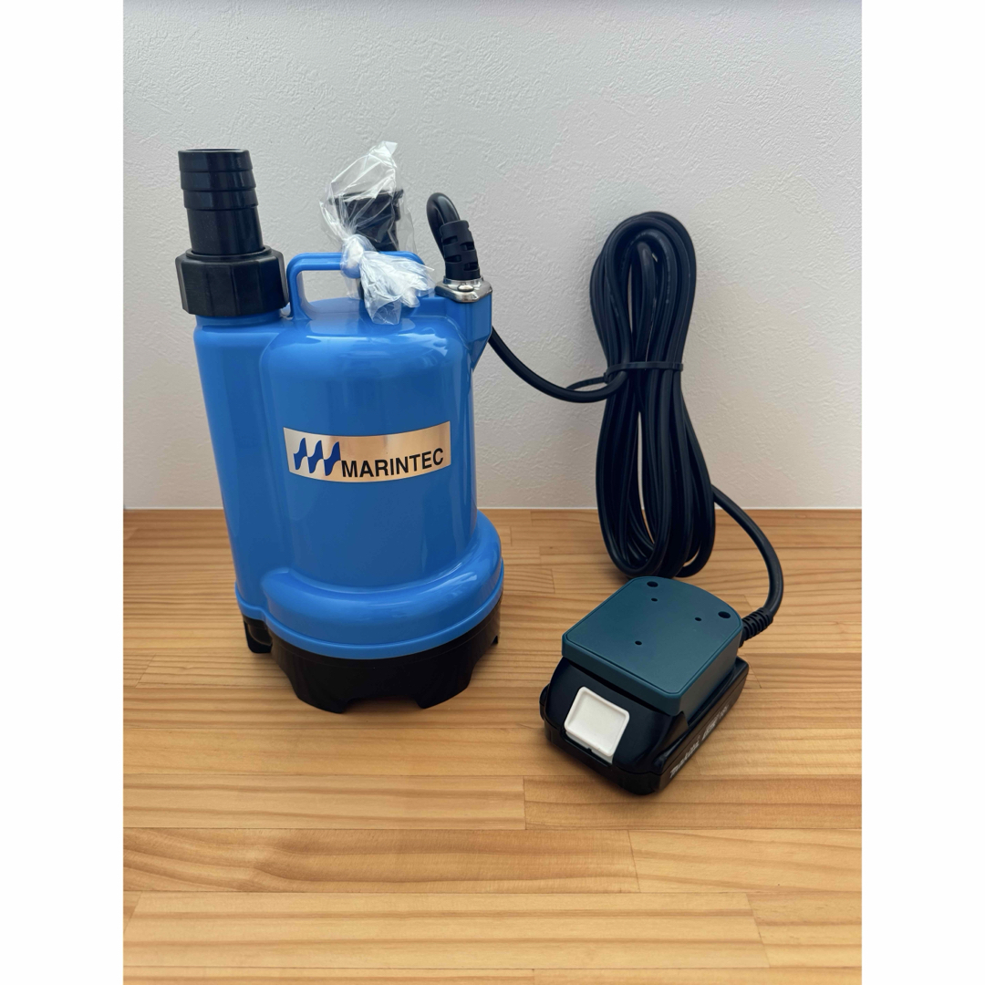 25】水中ポンプ 海水対応 毎分100L マキタ18Vバッテリの通販 by バス