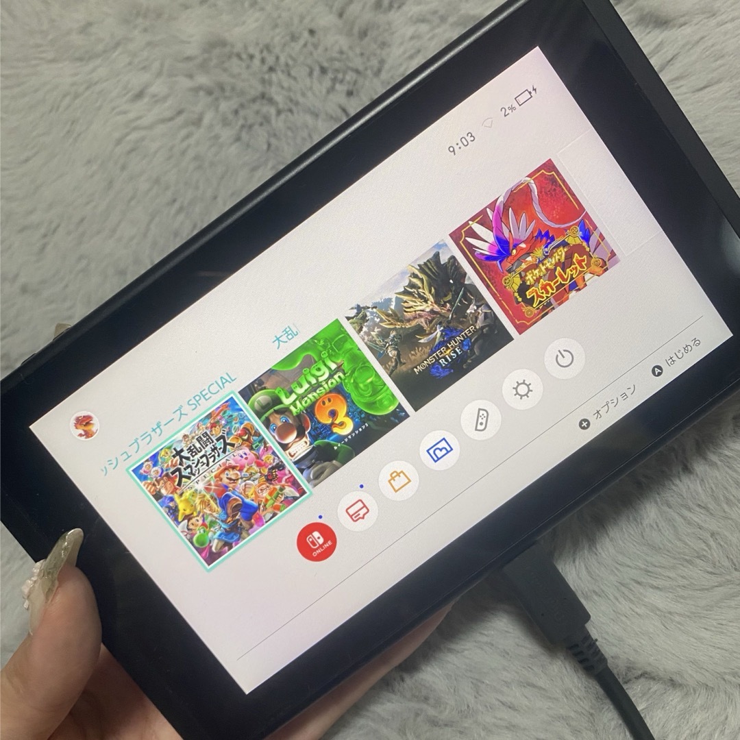 Nintendo Switch 本体のみ ソフト複数込み