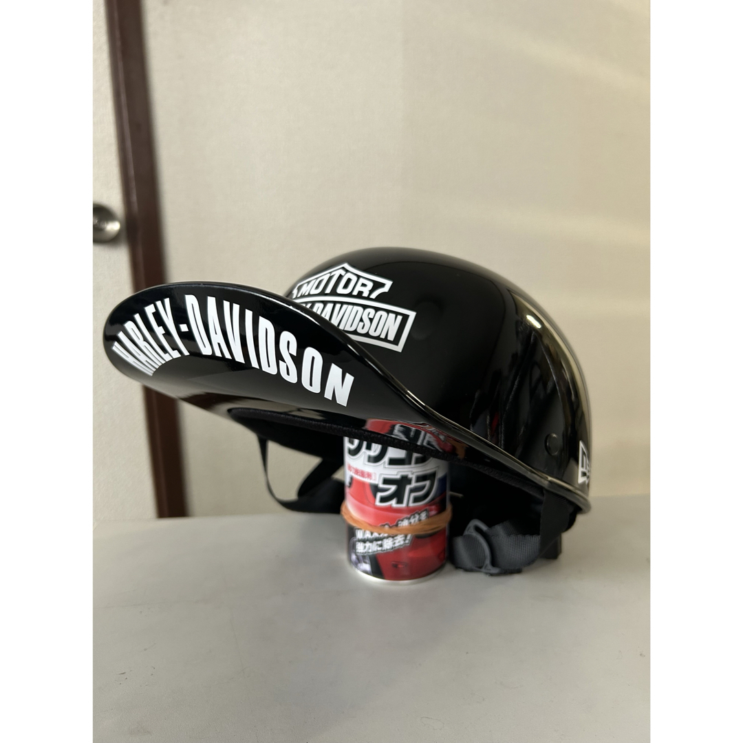 ニューエラ風 ヘルメット 半キャップ ベースボールキャップの通販 by