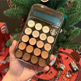 Starbucks - 【スターバックス中国限定】 LOFREEコラボ 電卓 ゴールド