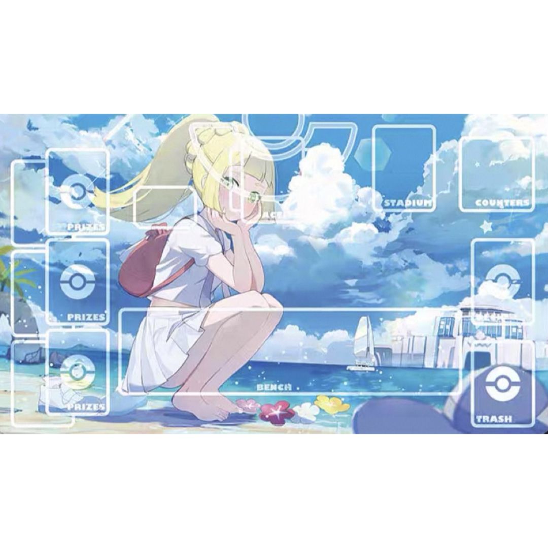 ポケモン - ポケモンカードゲーム ラバープレイマット リーリエの通販