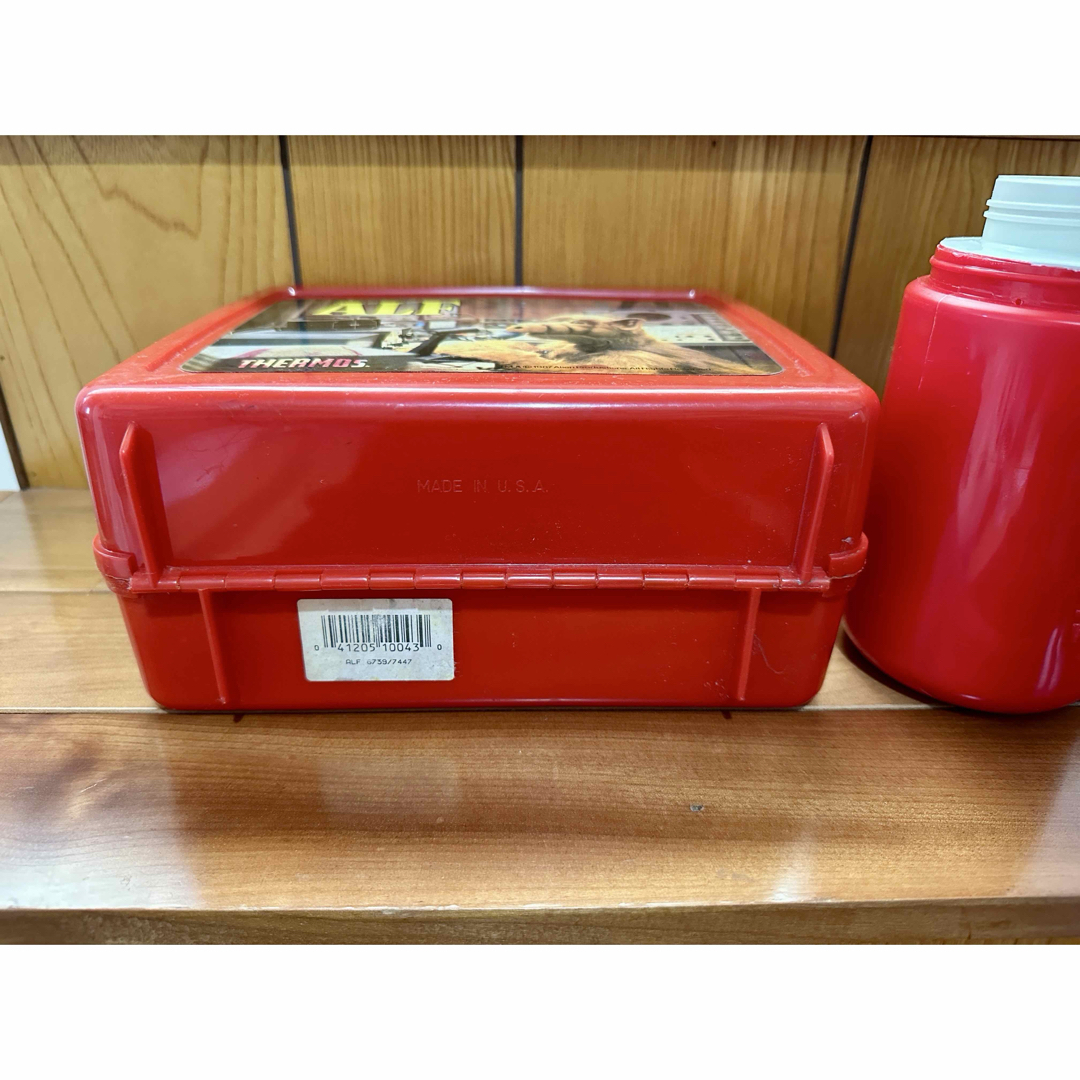 ALF ランチボックス サーモス レッド ヴィンテージアルフ1987の通販 by