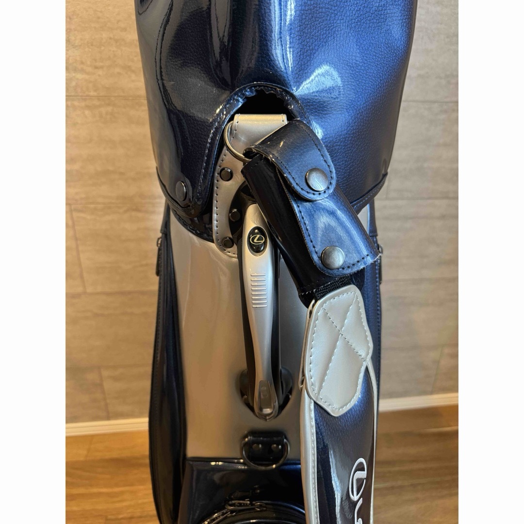 LEXUS - LEXUS ゴルフキャディバッグ ネイビー/シルバーの通販 by