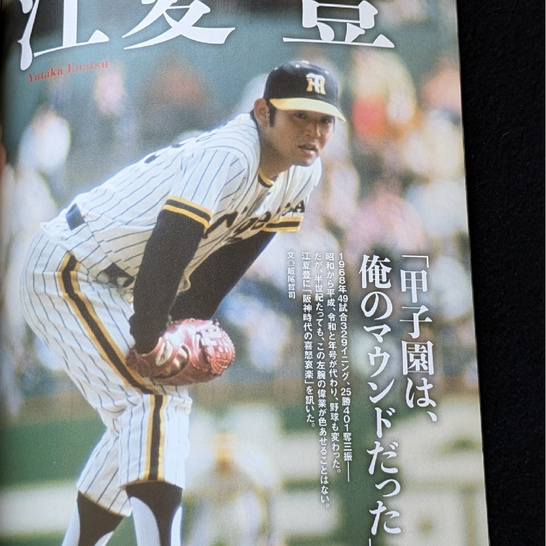 ベースボールマガジン 江夏豊と阪神タイガース 田淵幸一 王貞治