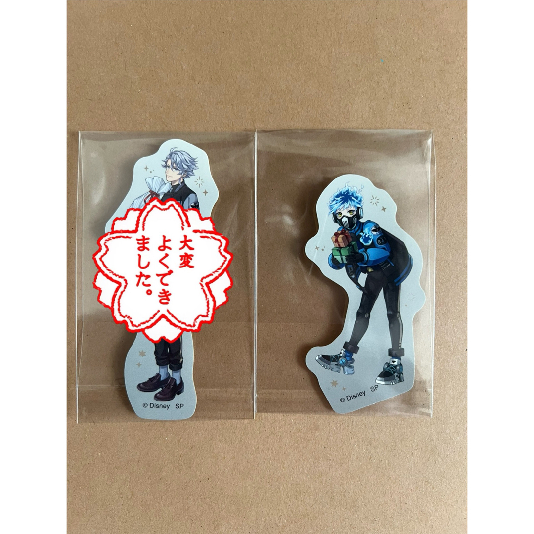 バラ売り可！ツイステ5周年特典・メタルカード・缶バッジ・ステッカー