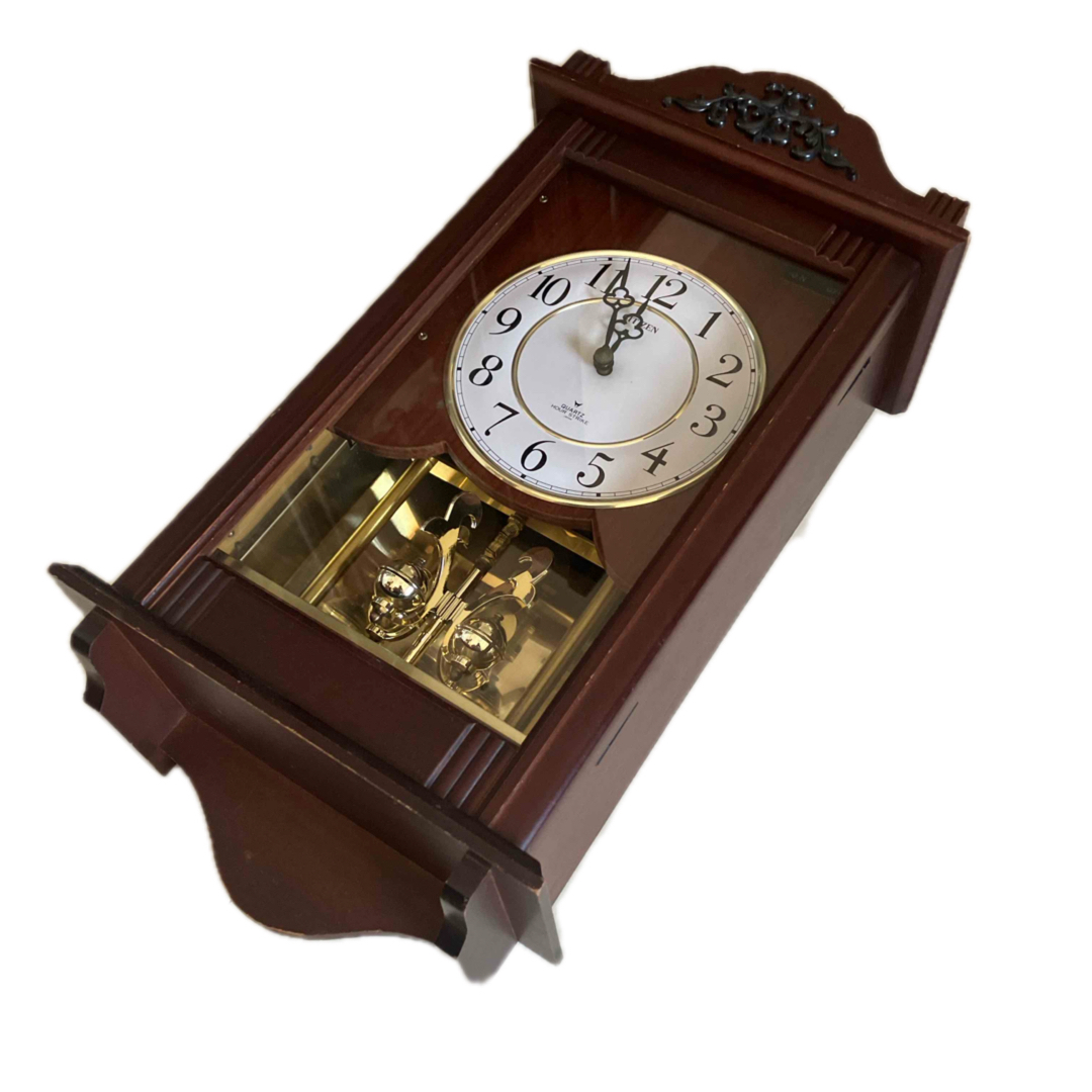 CITIZEN - シチズン 掛け時計 振り子 木製 クォーツの通販 by SENSE's