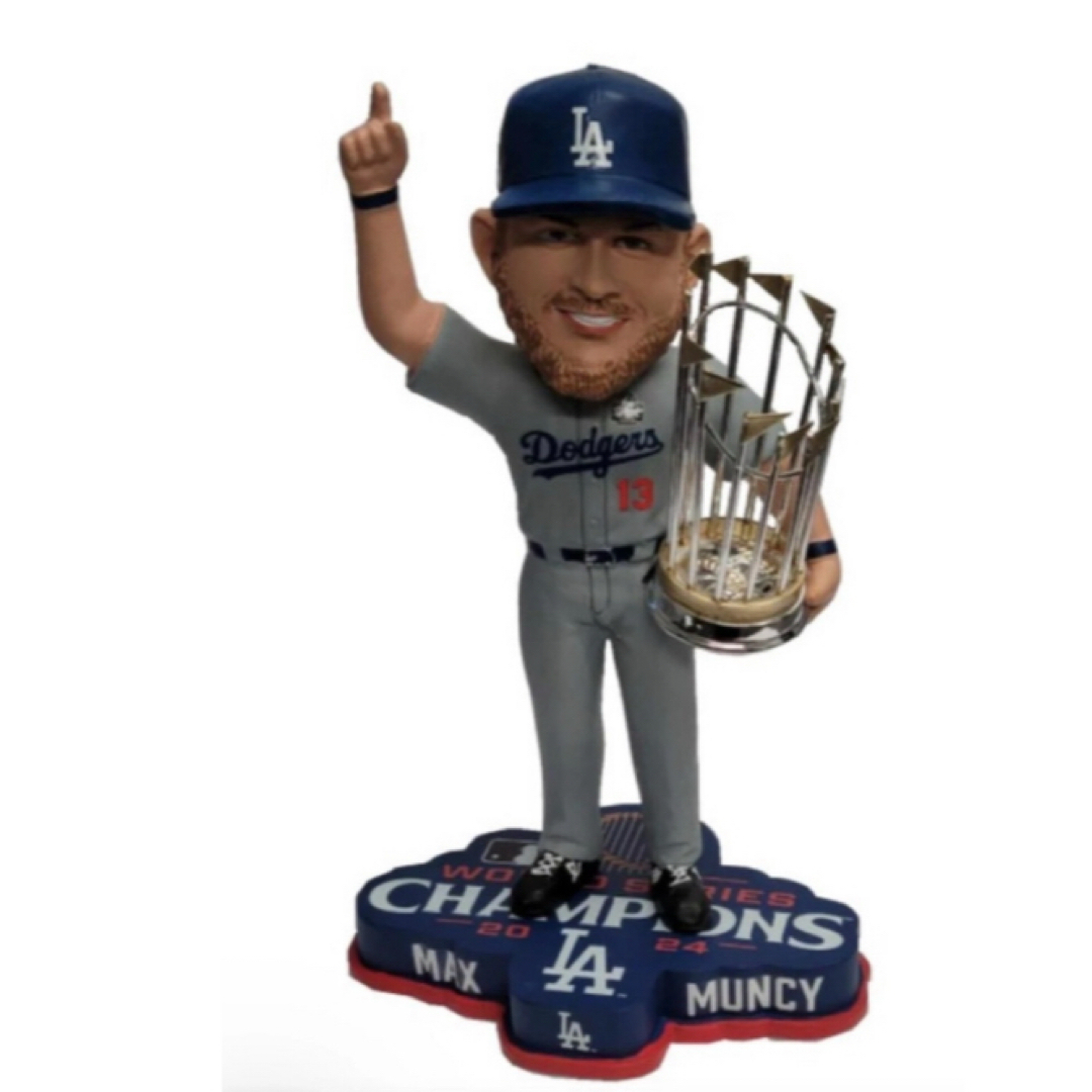 マックス・マンシー ワールドシリーズ優勝記念 ボブルヘッド