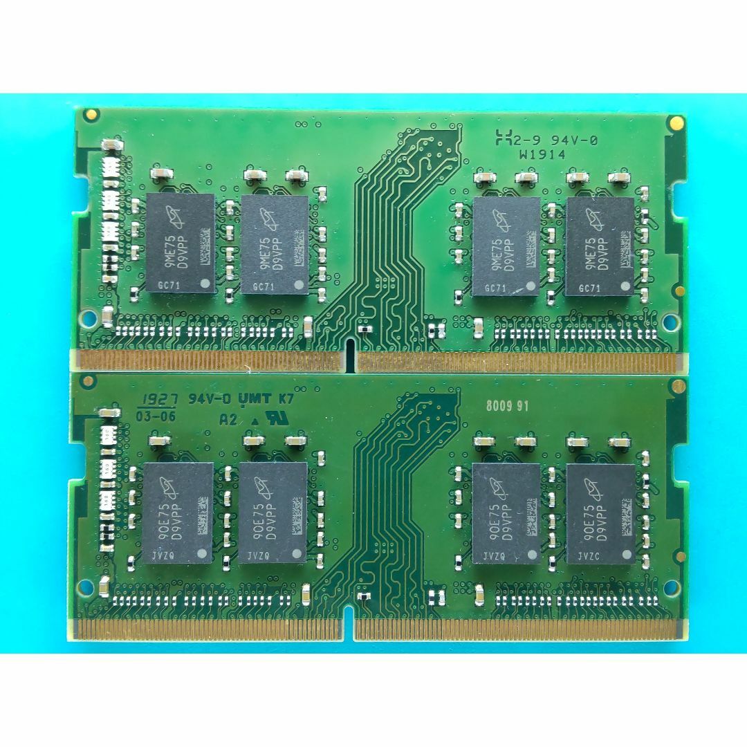 動作確認済 Kingston製 DDR4-2666 8GB×2枚組=16GB の通販 by めがどん
