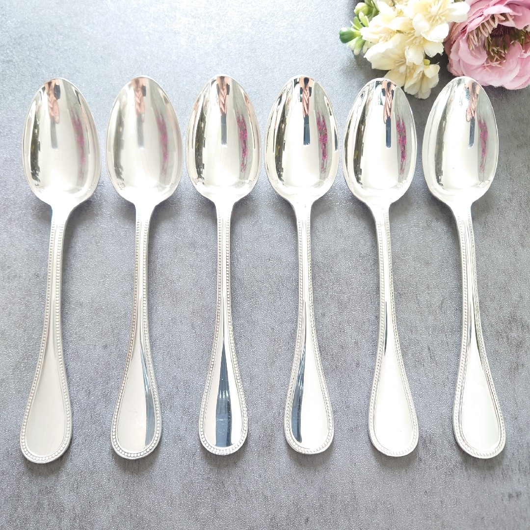 希少 クリストフル パール デザートスプーン 6点 【公式通販】