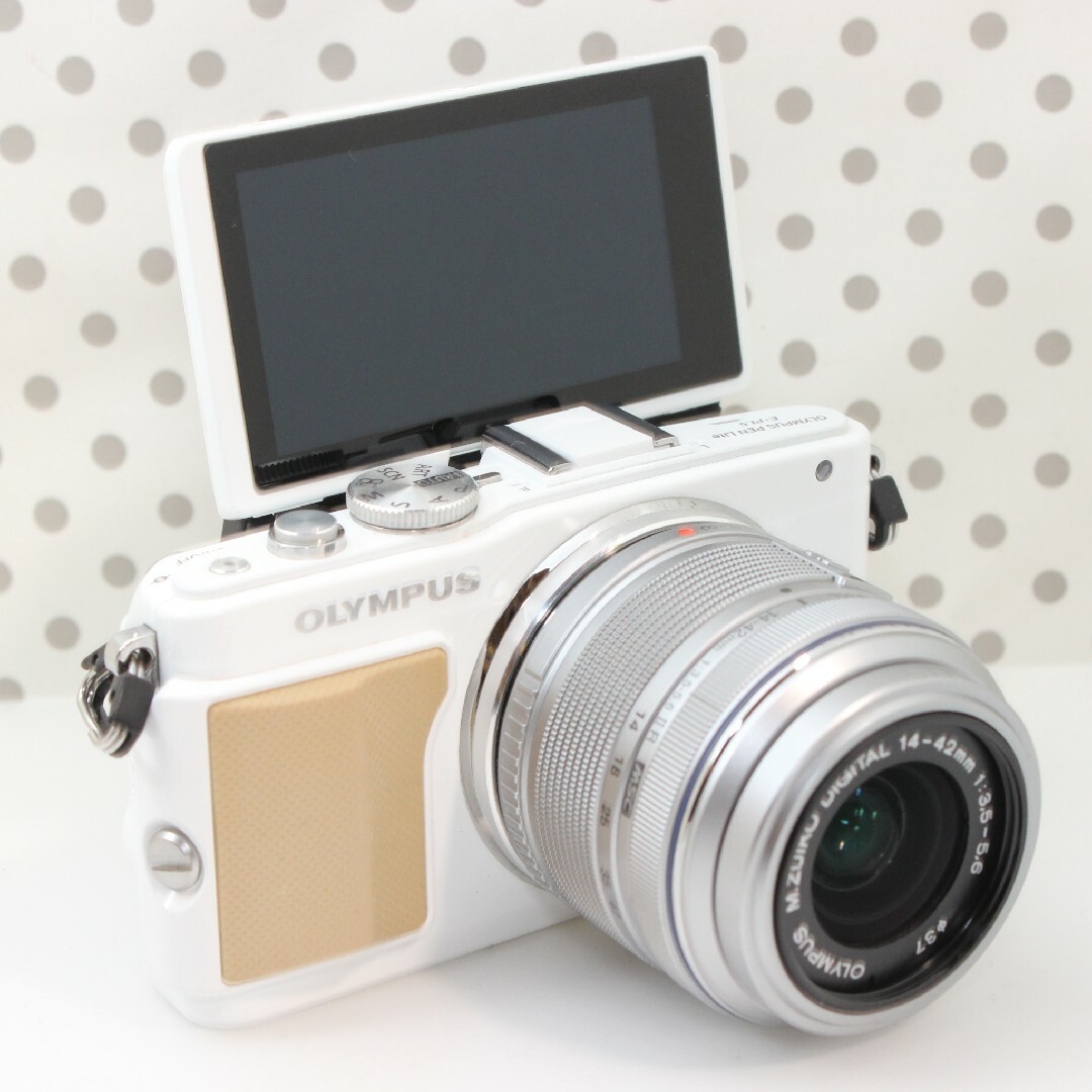 OLYMPUS - ❤WiFi SDカード付き❤ オリンパス PL5 ミラーレスカメラの