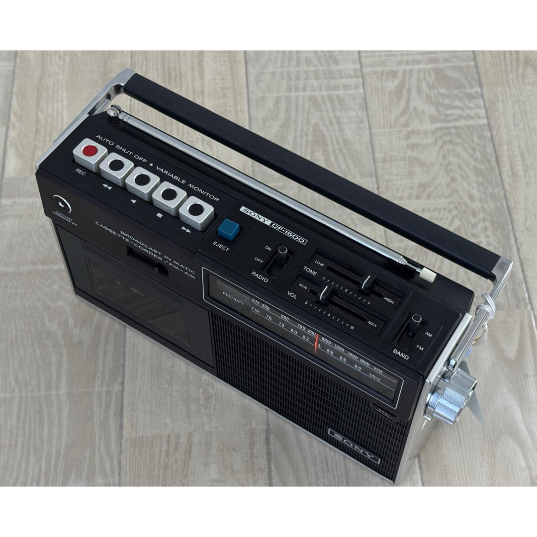 SONY - 【動作品・希少】SONY ラジカセ CF-1500 AM/FM ラジオ昭和