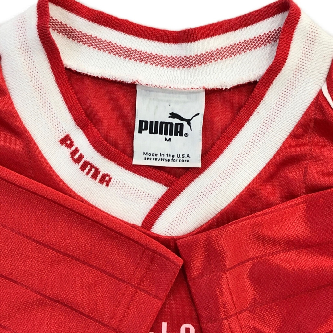 PUMA - 90年代 USA製 PUMA プーマ サッカー ユニフォーム ゲームシャツ