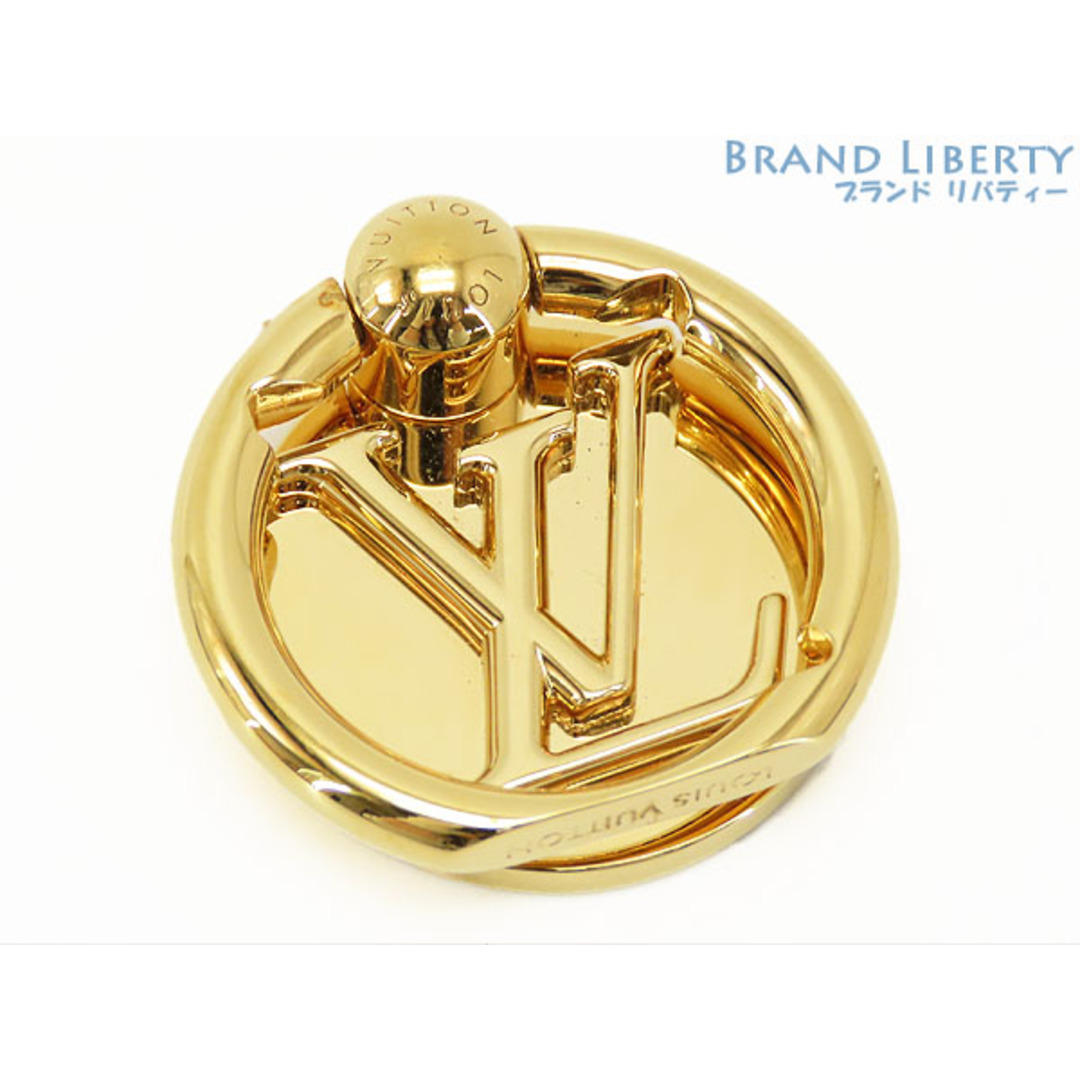 LOUIS VUITTON - 美品 ルイヴィトン フォンリング ルイーズ LVロゴ