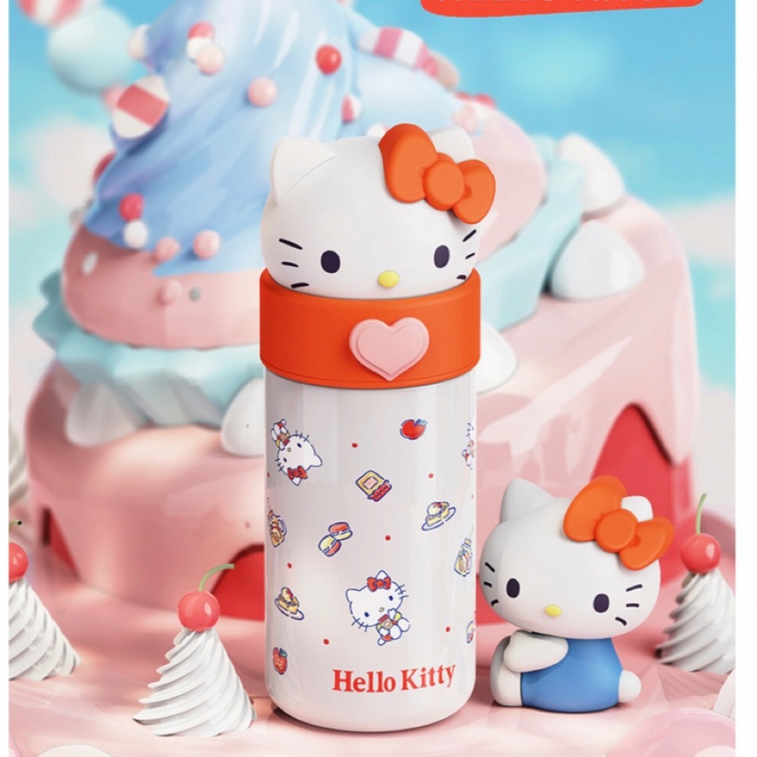 ハローキティ - ハローキティ 水筒 ステンレス サンリオ 海外限定の