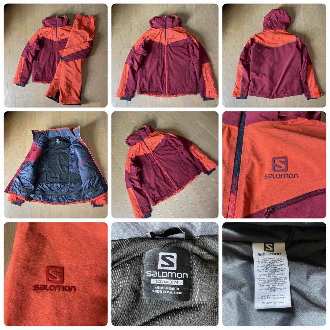 SALOMON - サロモン SALOMON スキーウェア中古サイズM（Lサイズ相当