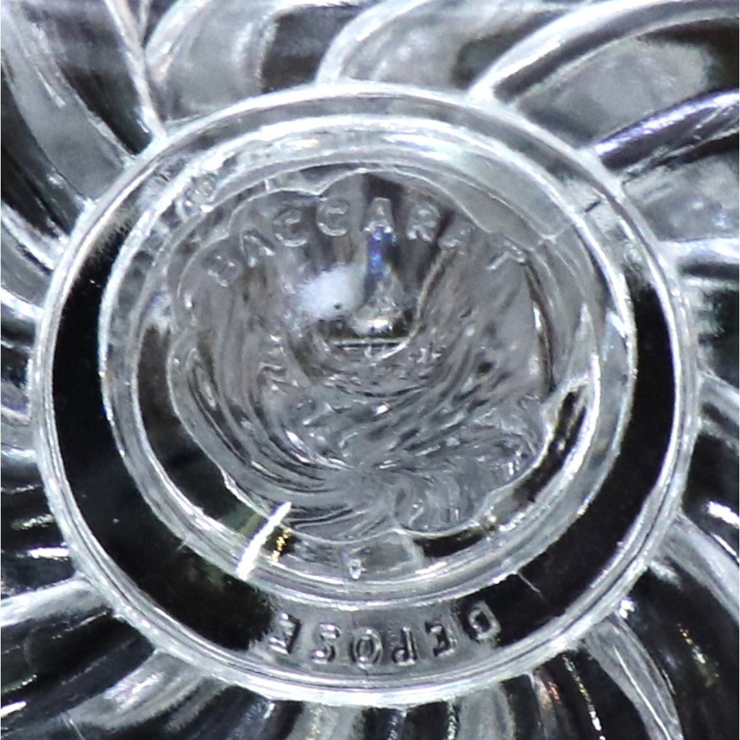 Baccarat - オールド・バカラ 大型稀少1900年頃 26cm1.3kg キャンドル