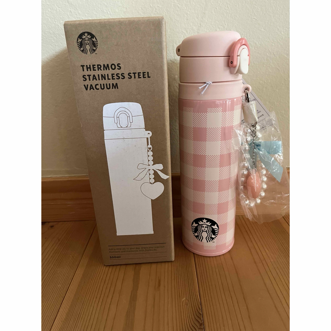 Starbucks - 韓国 スタバ スターバックス ステンレスボトル ピンク